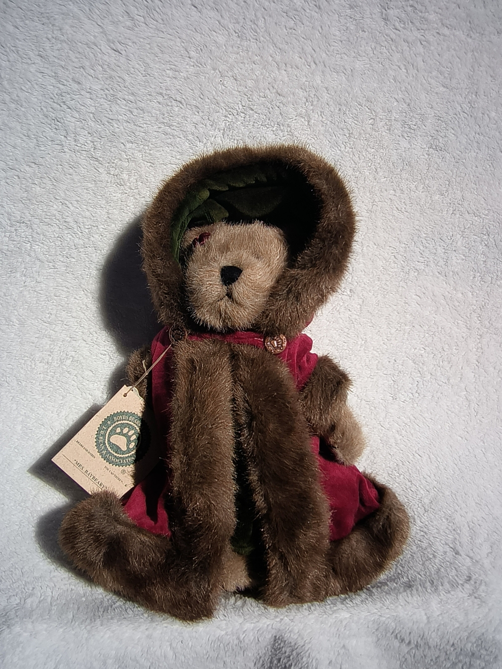 Boyds Bears Mrs.Baybeary Plush #917312  10" Vintage Retired With Tags
